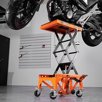 ECUTEE 200kg Transmission Jack - 185-590mm, 4 Swivel Castors