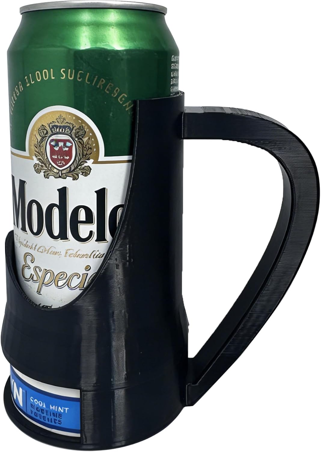 Reusable Can Grip with Handle for 12 Oz Slim Cans,Drink Holder for Beer & Beverages, ZYN Compatible Base