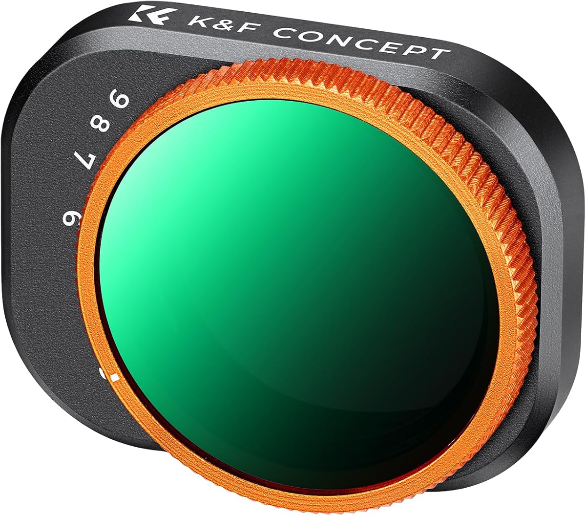 K&F CONCEPT Variable ND32-512 ND Filter Compatible with DJI Mini 4 Pro | 5-9 Stops Light Reduction Footage Improve,Aerial Photography,28 Multi-Coated Mini 4 Pro Accessories - FD031