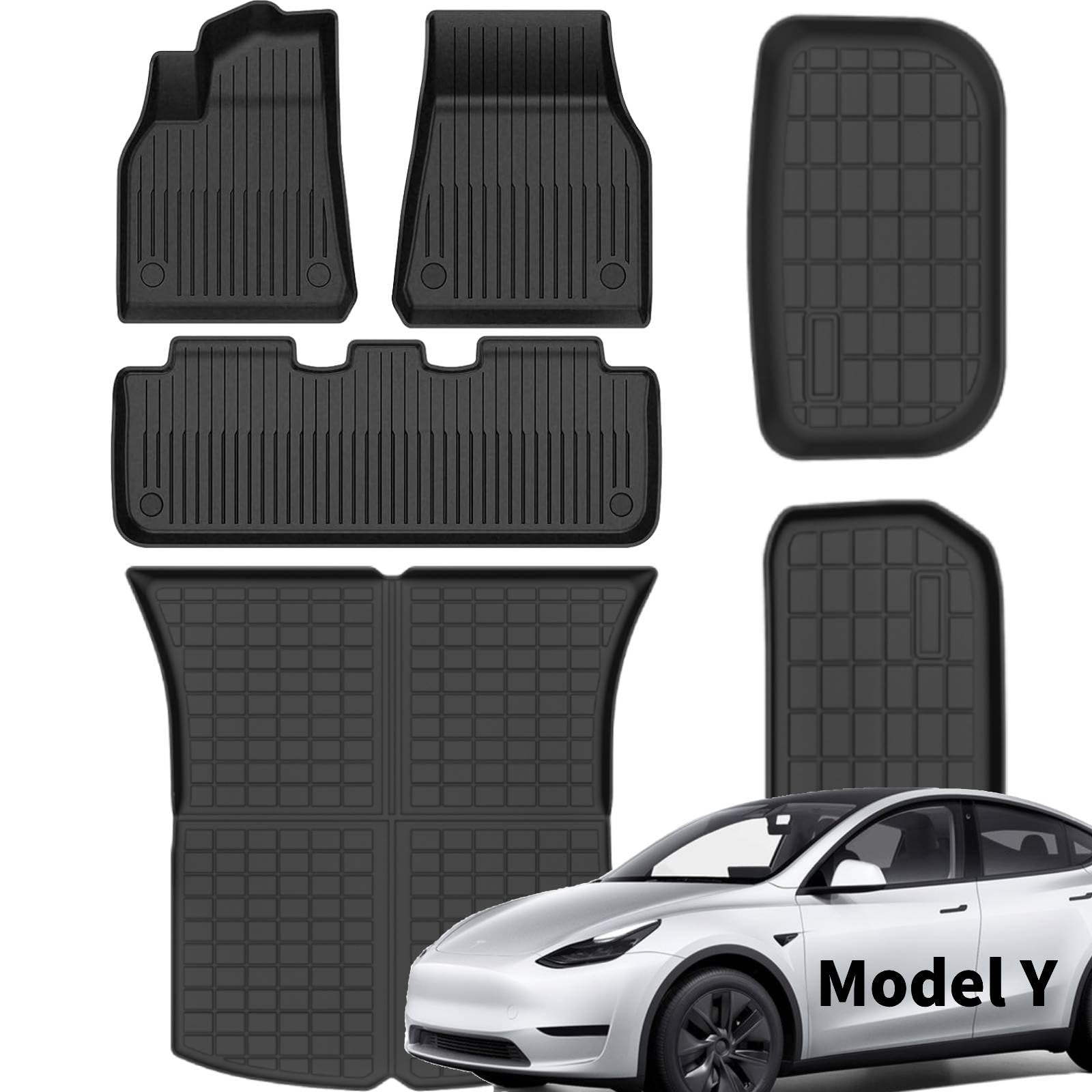 Amazon.com: SEALIGHT Tesla Model Y Floor Mats 5 Seat 2021-2024