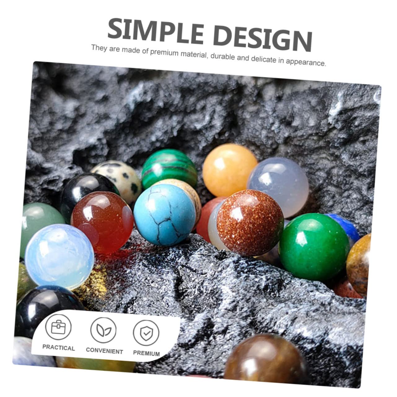 SHINEOFI 150pezzi Perline Colorate Cristallo Naturale Da Kit Per Creazione Gioielli Fai Da Te Per Braccialetti e Decorazioni Domestiche
