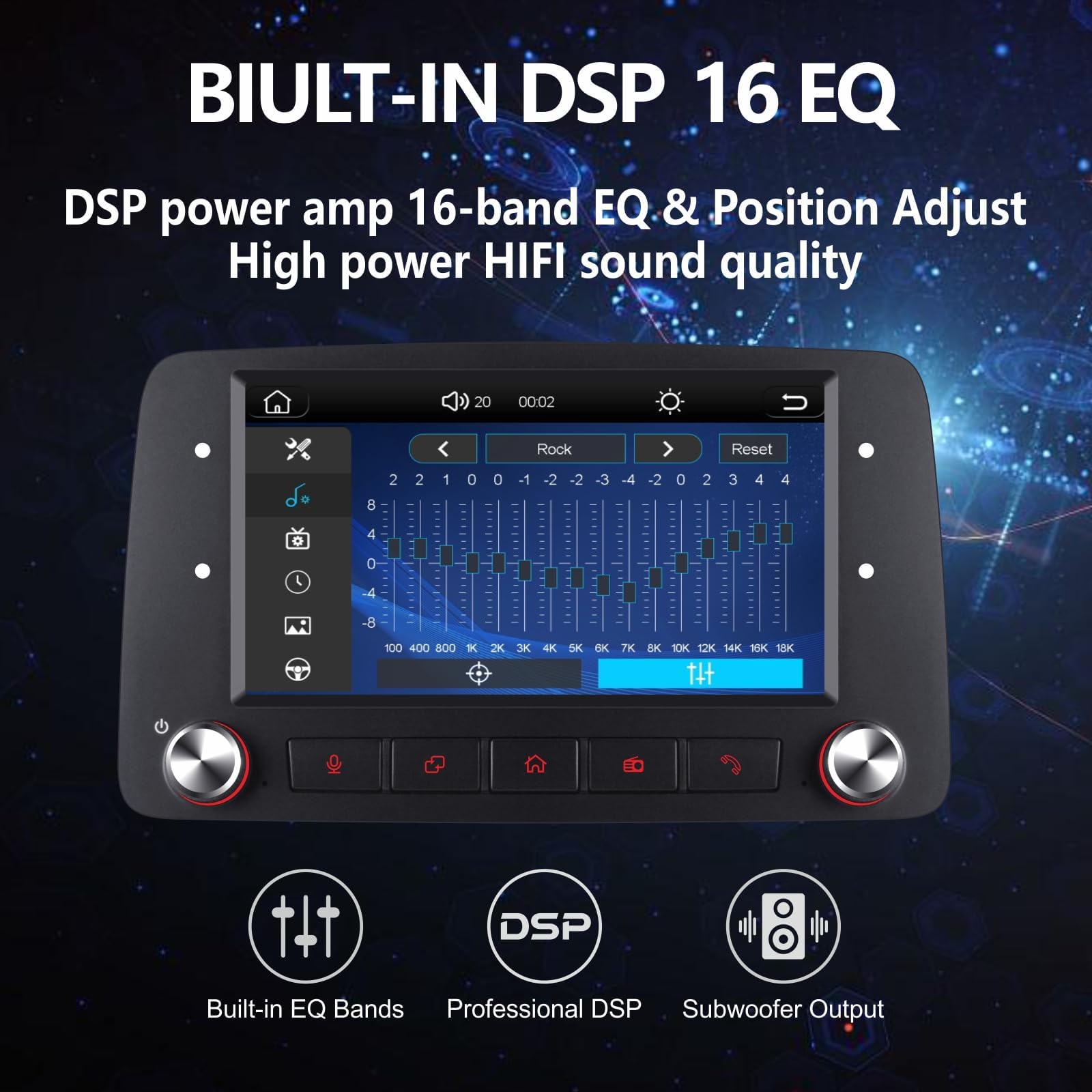 Autoradio per Fiat Panda 169 2003-2012 Radio con Wireless Carplay/Android Auto Stereo IPS Touch Screen/Bluetooth/FM/AM/USB