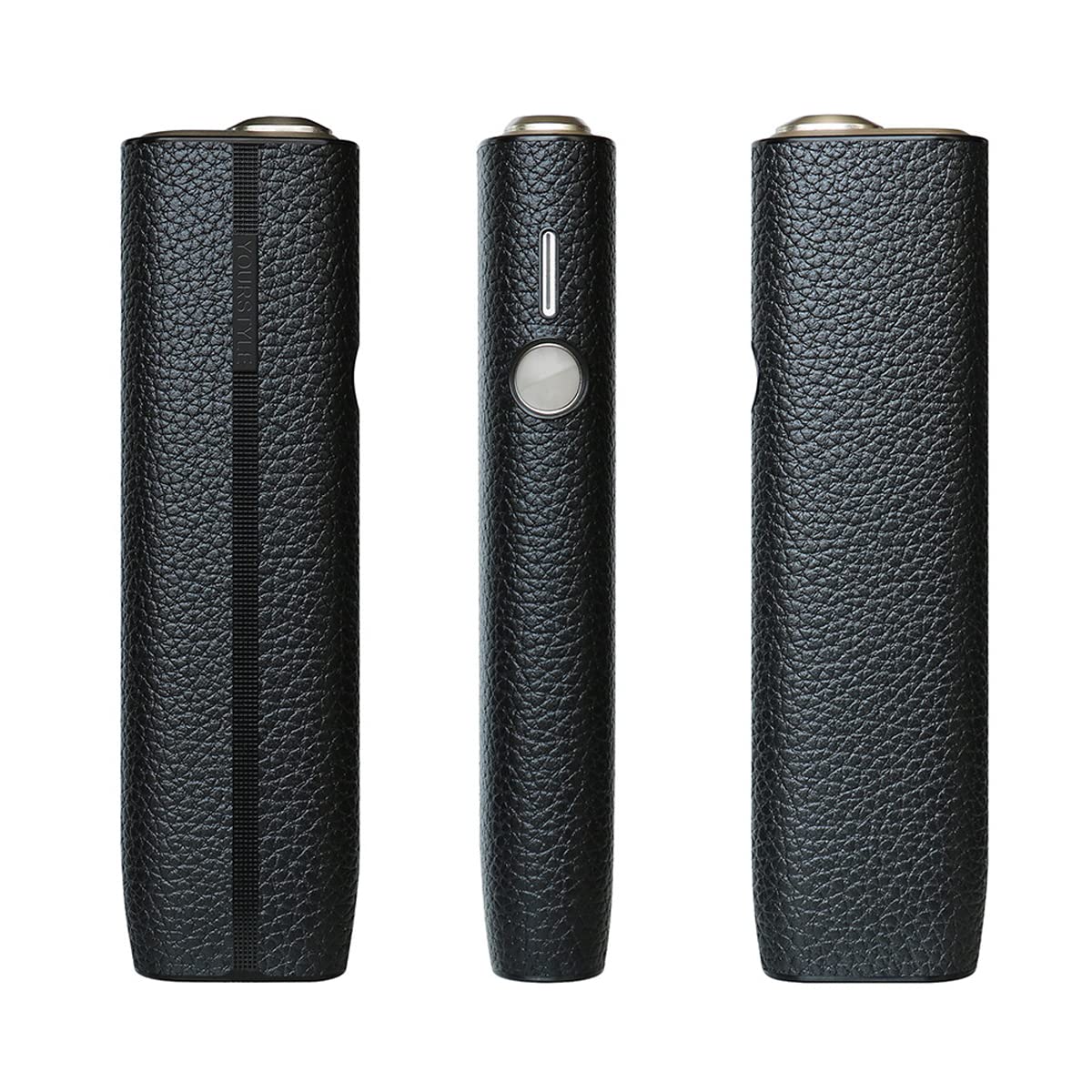 Keminsung Leather Iqos Iluma One Case (Black), Magnetic Closure, Protective Cover for Travel and Outdoor Activities