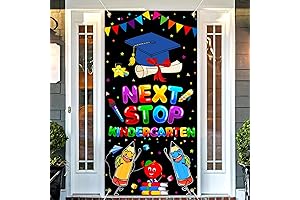 Preschool Graduation Door Cover: Next Stop Kindergarten