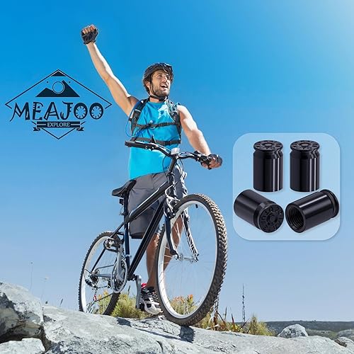 Vista 88 de Tapas de válvula de neumático, aleación de aluminio, anticorrosivas, a prueba de polvo, para automóviles, SUV, camiones, bicicletas, motocicletas