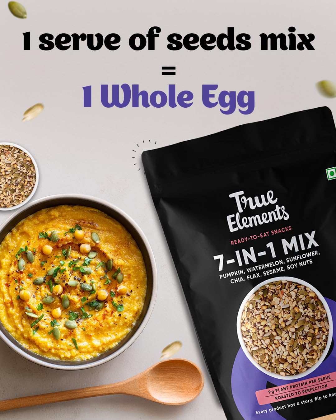 Buy Now True Elements 7 In 1 Seeds Mix 250G - Edible Seeds | Healthy... 3 Buy Now True Elements 7 In 1 Seeds Mix 250G - Edible Seeds | Healthy...