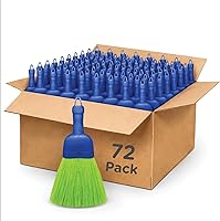 Vista 10 de LOLA Escoba de batir resistente, cepillo de mano, cerdas duraderas, barre la suciedad y los desechos, compacta, agujero para colgar para fácil