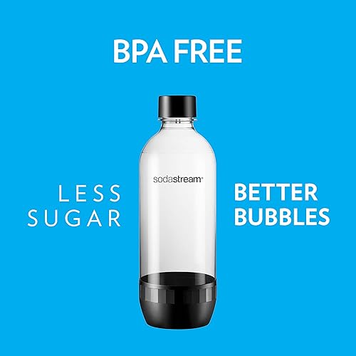 Miniatura 13 de sodastream Botella delgada apta para lavavajillas de 1 litro (negro)