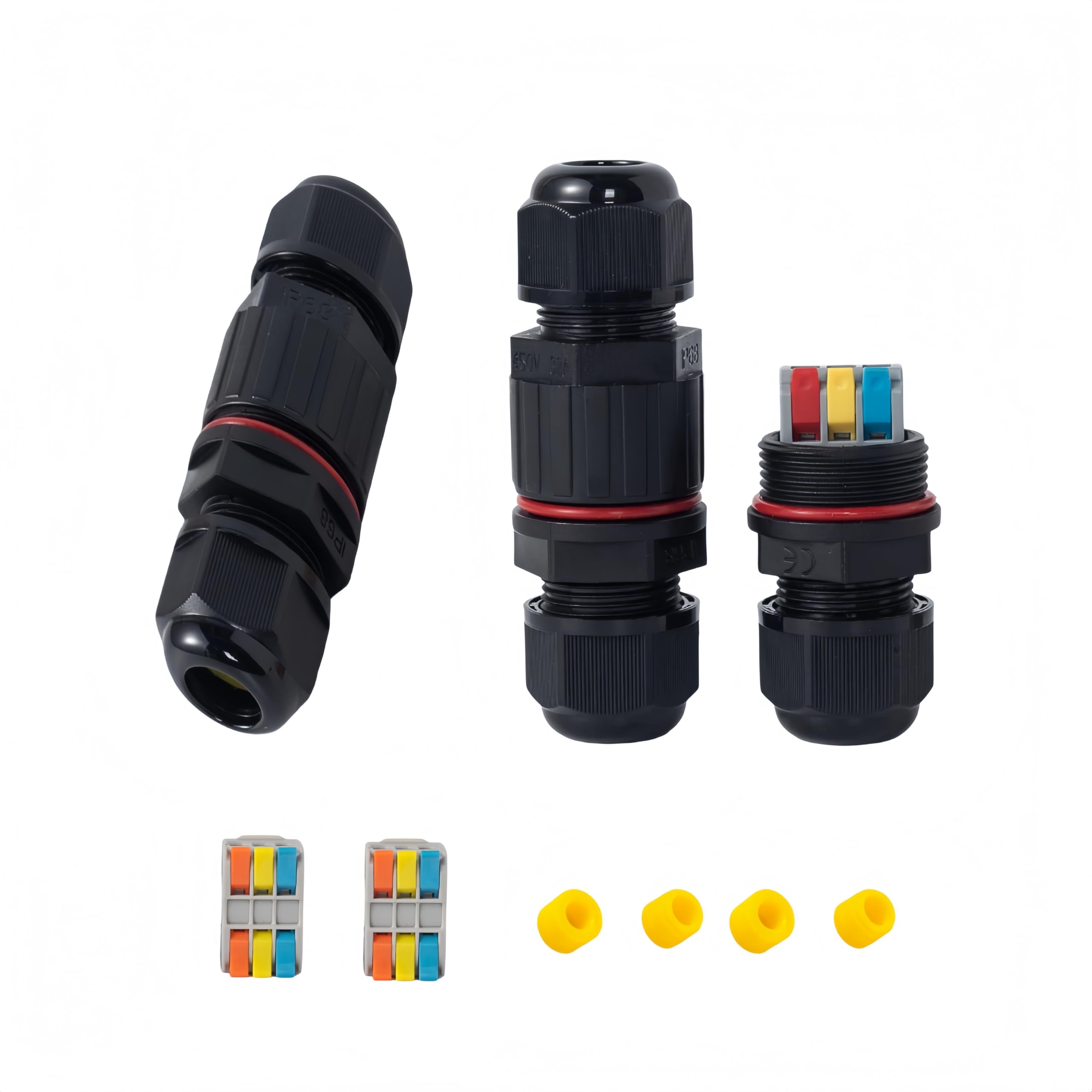 IP68 Waterproof Junction Box - Outdoor Cable Connectors -1