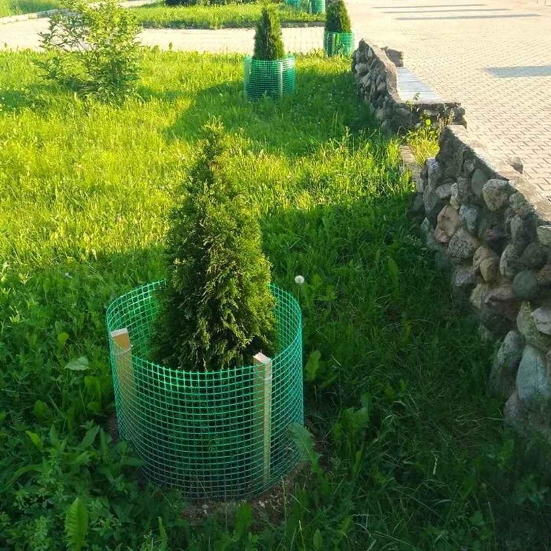 Florade® Kunststoffzaun | Gartenzaun | Geflügelzaun | Gartenzaun Kunststoff | Hundezaun | Robust & witterungsbeständig | Vielseitig einsetzbar | Schwarze Farbe | Quadratförmige Maschen | 270g/m²