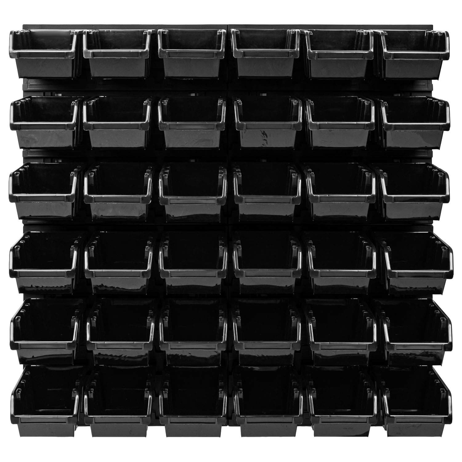 4x Wandregal Lagersystem 82 Boxen 780 M X 772 Mm Stapelboxen Set Lagerkästen EBa