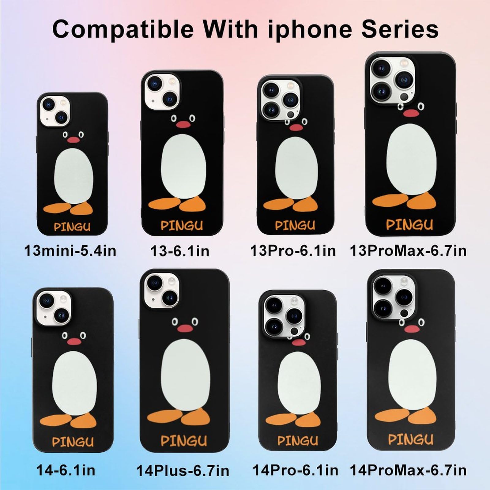 Amazon.co.jp: iPhone 15 Pro用 ケース ピングー キャラクター