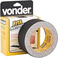 Vonder, Fita Antiderrapante, 50 Mm X 15 M, Preta.