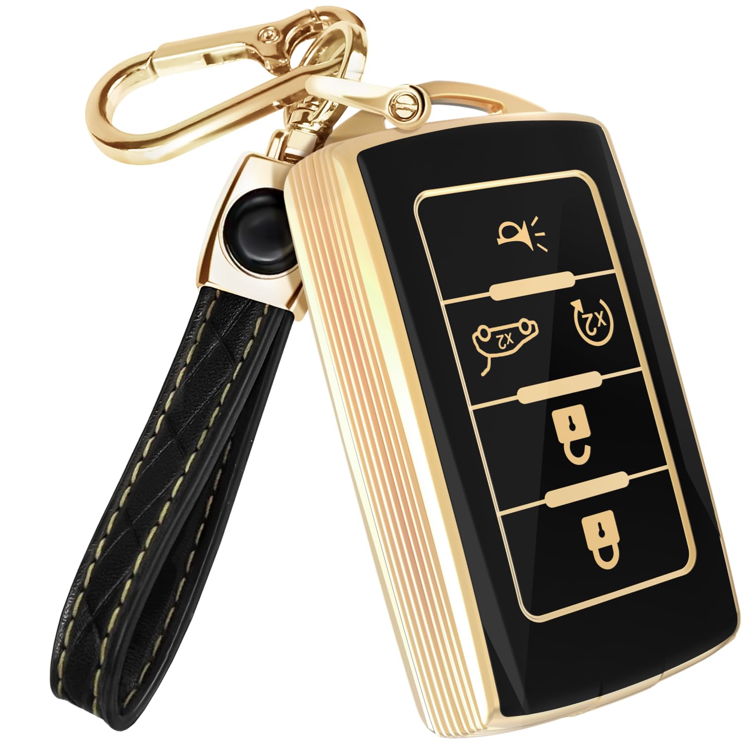 Photo 1 of Lucrum Jeep Key Fob Cover with Keychain