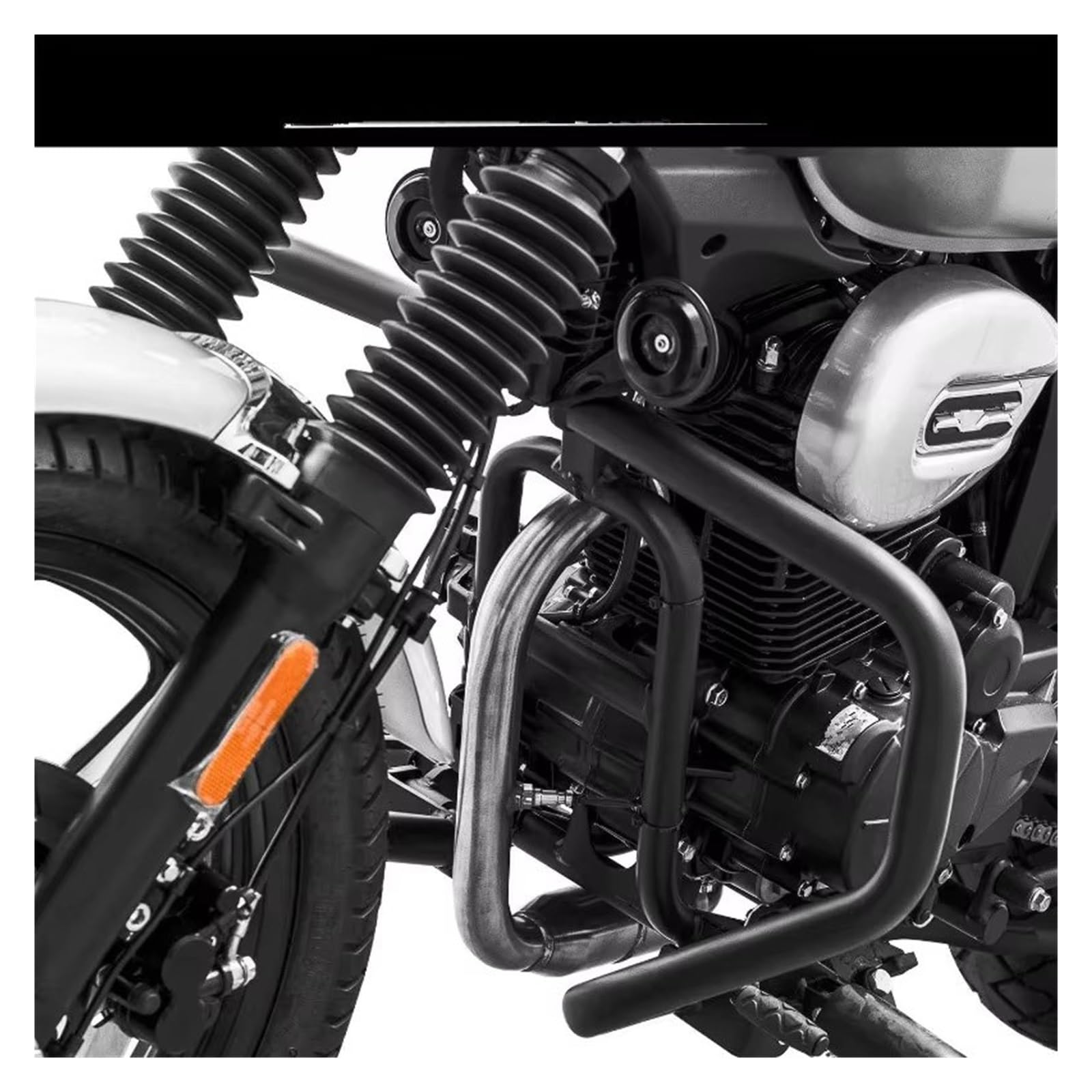 Paramotore Tubolare Per ZONSENMOTOR Per CYCLONE Per RA2 Barra Protezione Motore Autostrada Moto In Acciaio Al Carbonio Barra Protezione Paraurti Telaio Motorcycle motore Paraurti