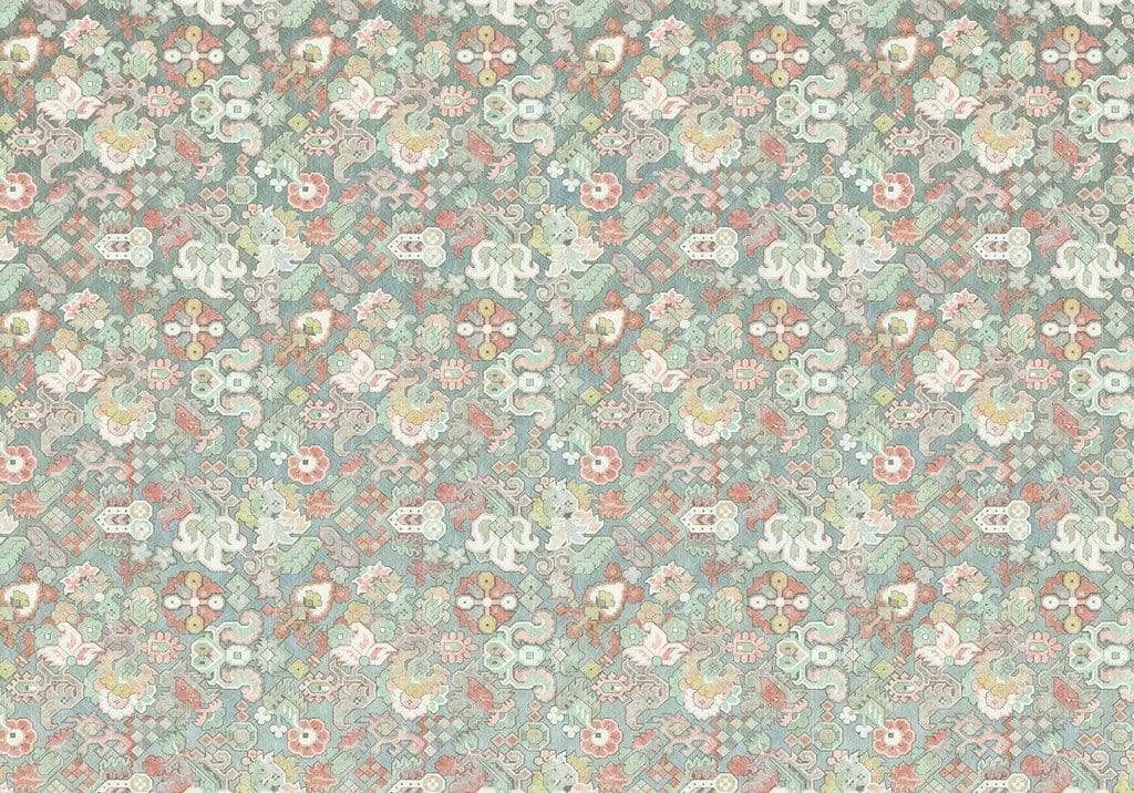 Komar Fleurs D Ocean HX6-006 Non-Woven Photo Wallpaper XXL Decoration Art Nouveau Bedroom Living Room Office Hallway Size 300 x 280 cm (Width x Height) Multi-Coloured - Image 3