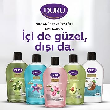 DURU Liquid Soap, Olive Oil Gold, 500 Milliliters