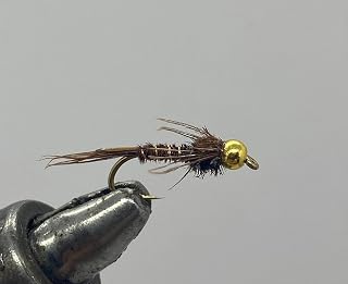 One Dozen (12) - Beadhead Pheasant Tail - Nymph 18