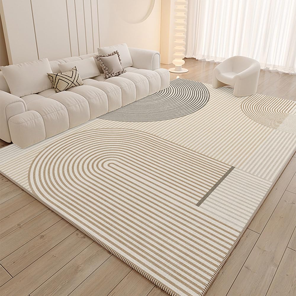 Grand Tapis de Salon Minimaliste et Tapis de Sol Chambre 160x230cm