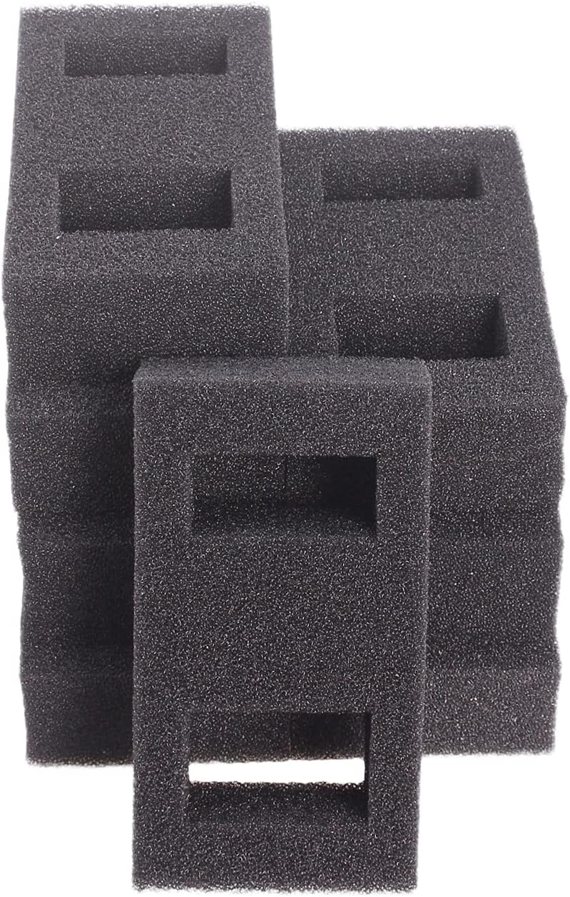Pack of 12 Compatible Foam Filter Block Fit for Fluval Spec Aquarium