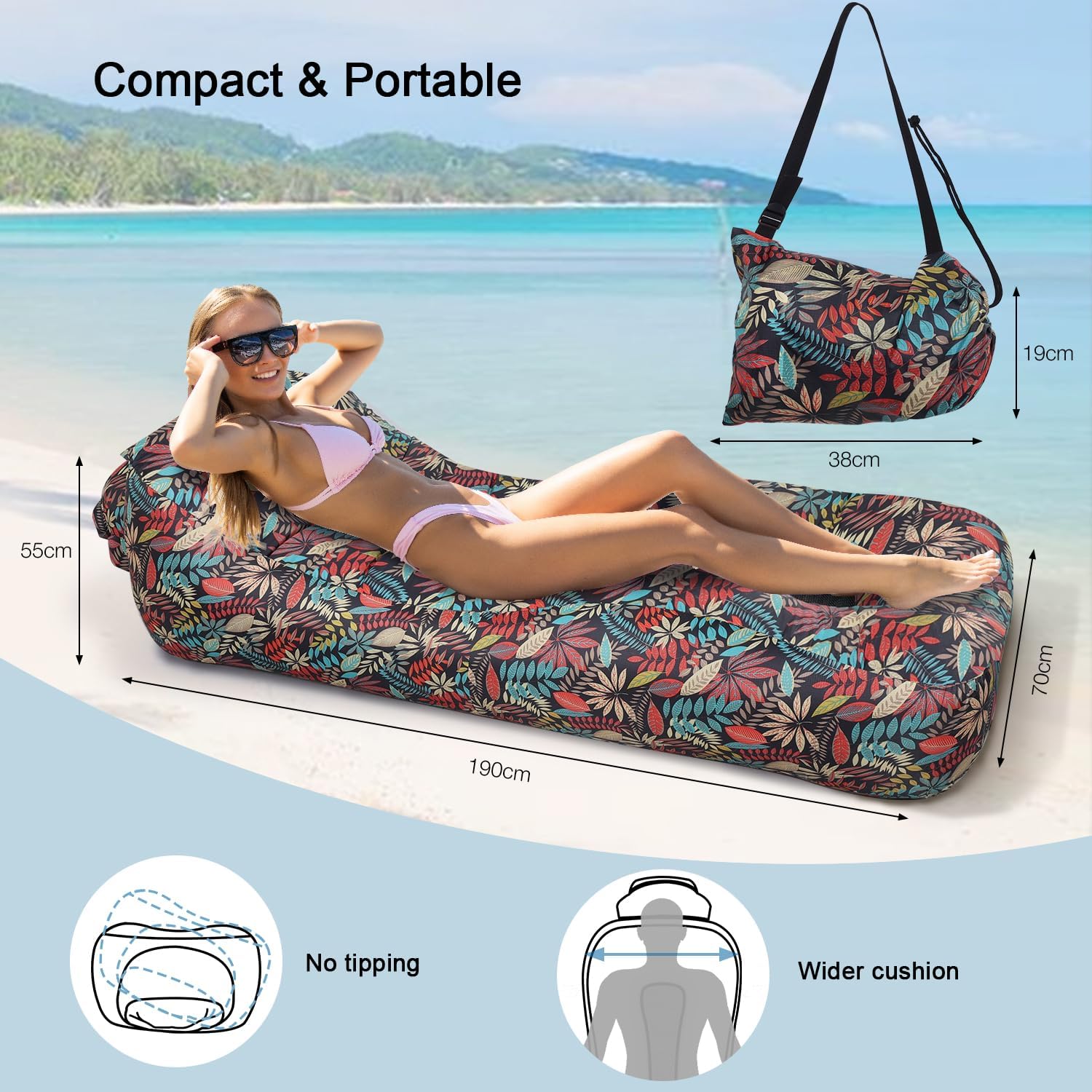Foldable Inflatable Lounger