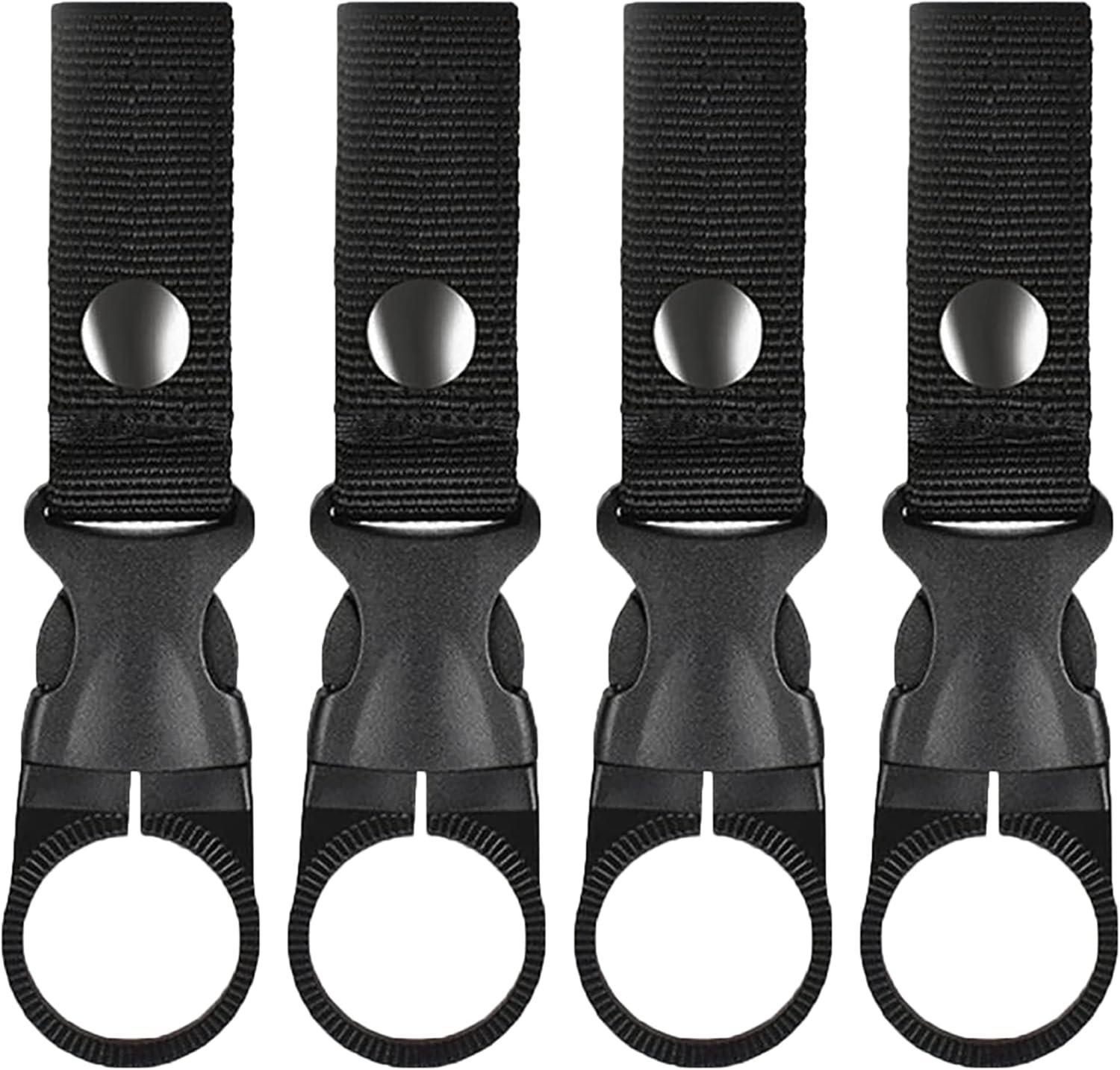 Gecko Travel Tech ClipOn Water Bottle Holder Pack of 4