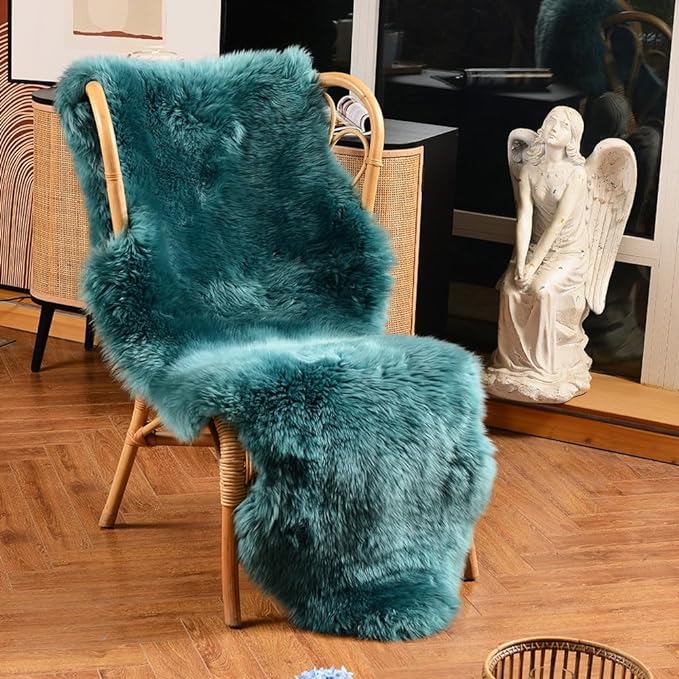 LLB Genuine Sheepskin Area Rug Wool Rug Fur Carpet