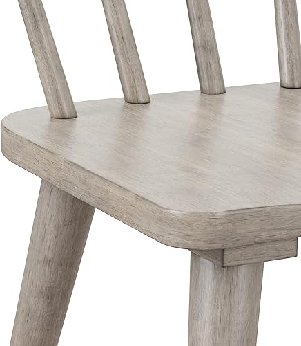 Miniatura 6 de Hillsdale Furniture Hillsdale Mayson - Juego de 2 sillas de comedor, color gris