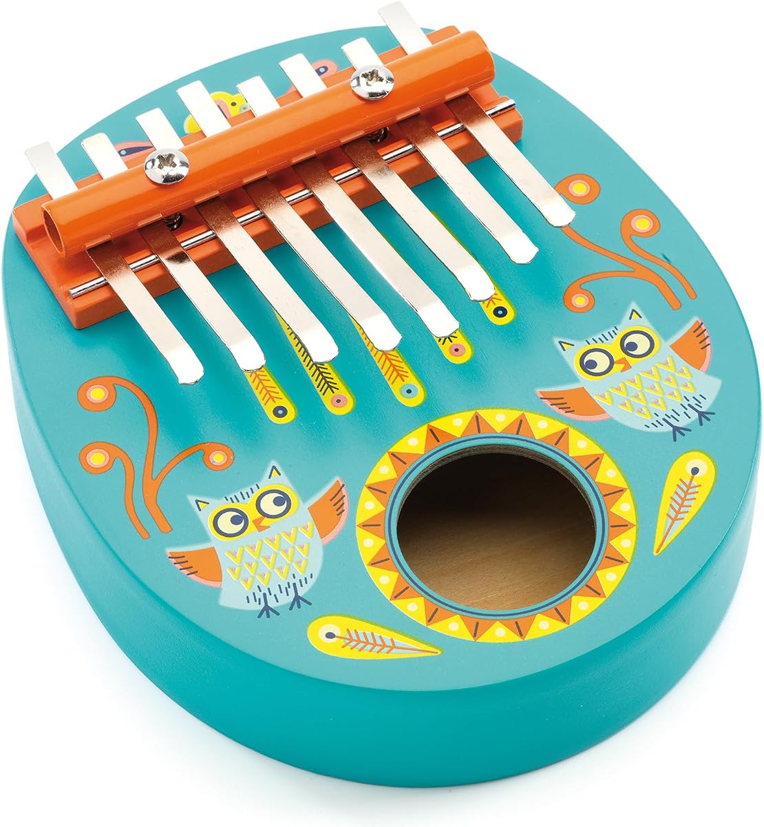 DJECO Animambo, Kids Kalimba, Educational Musical Toy | Safe Percussion Instrument, Develops Motor Skills, Boosts Creativity and Imagination, Rhythm Practice, Boys and Girls 4+