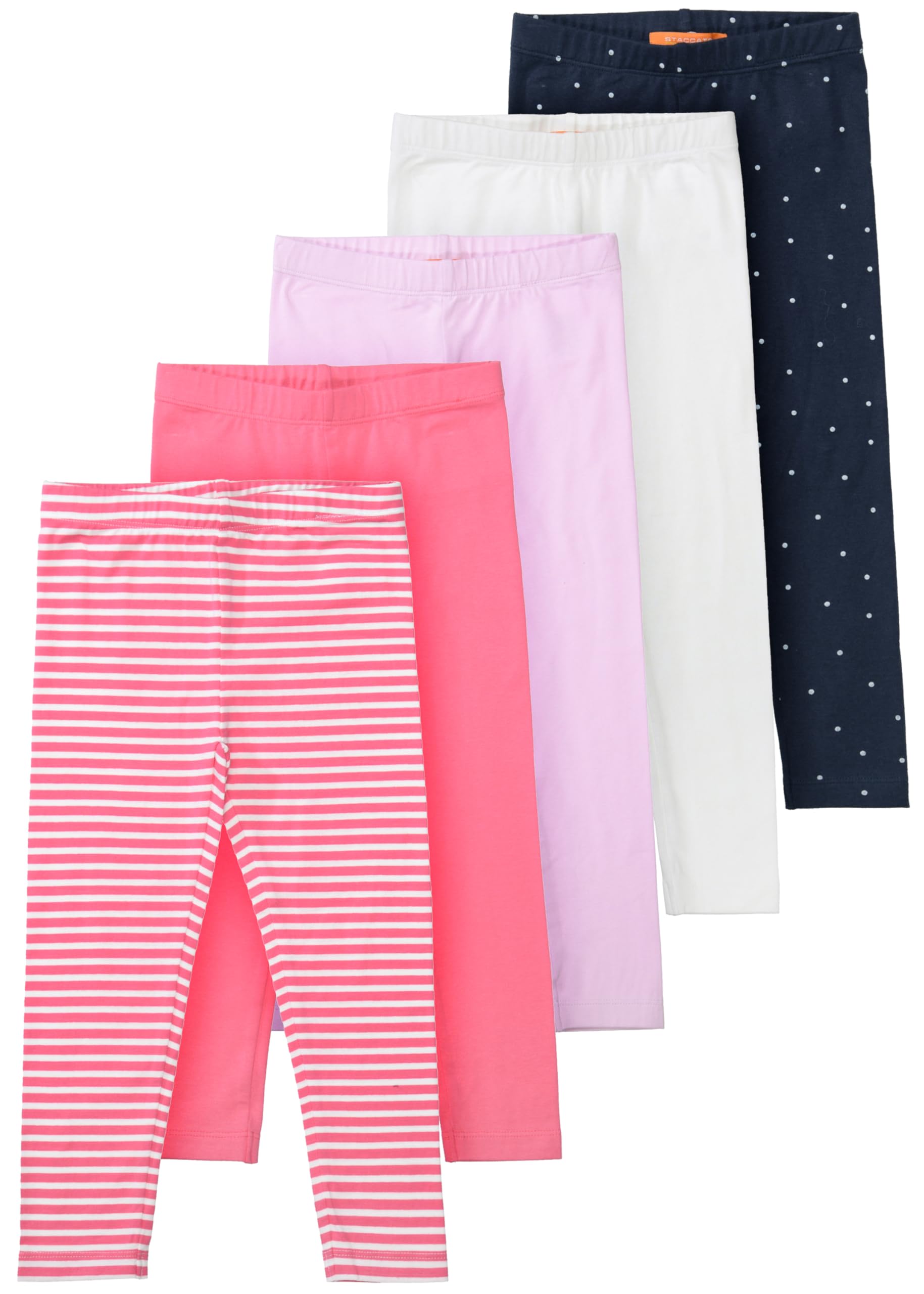 Lot De 5 Leggings En Jersey - Gris Foncé/rose Clair - ENFANT | H&M FR