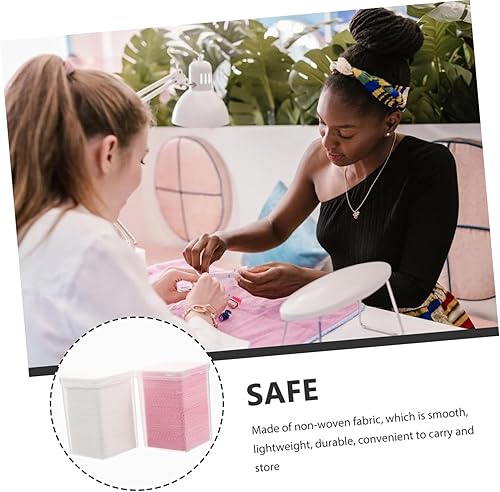 Lint Nail Wipes for Eyelash Extensions and Gel Nails Gentle Makeup Remover Pads