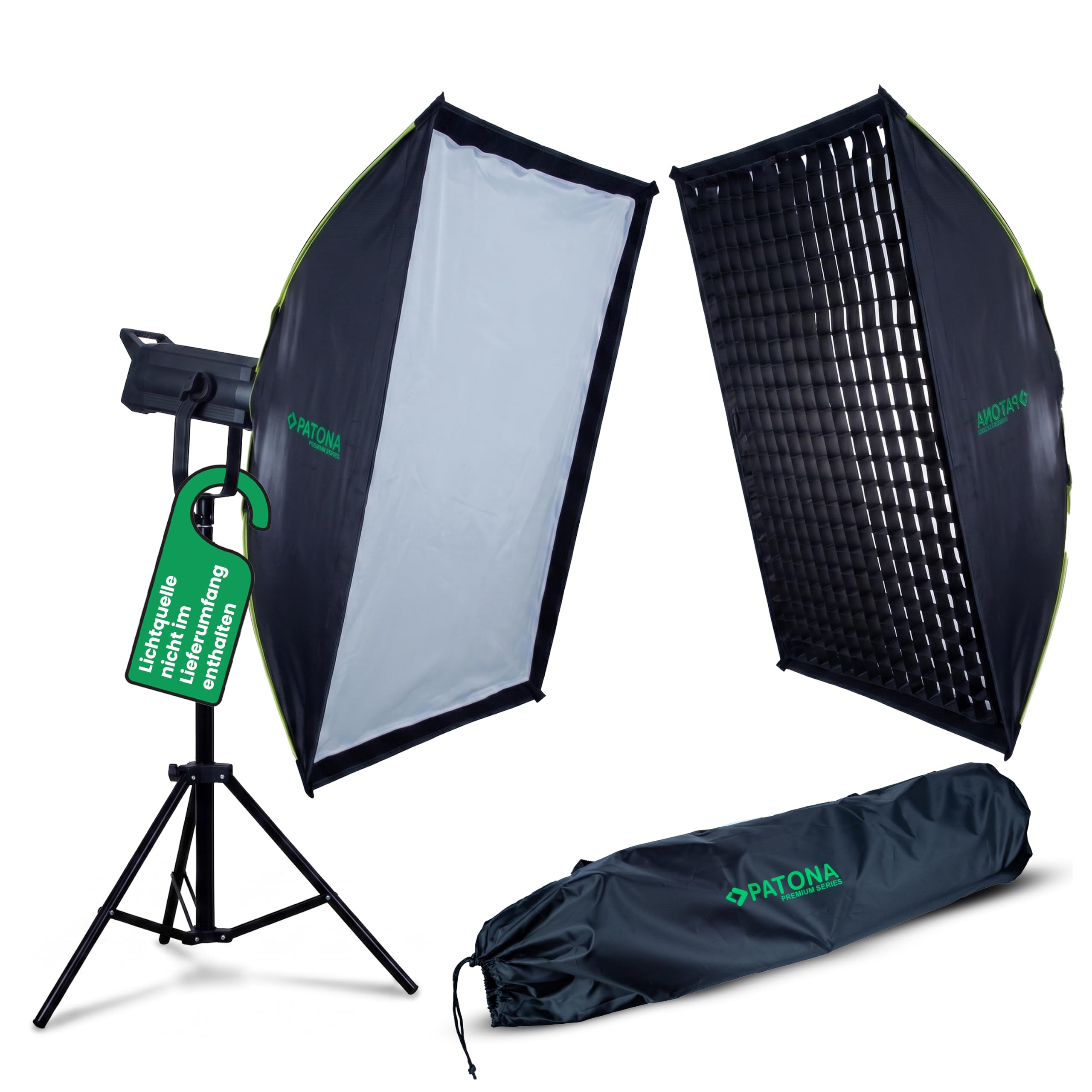 PATONA Premium Quick Set-Up Softbox 70x100cm PT70100 | Rechteckige Softbox