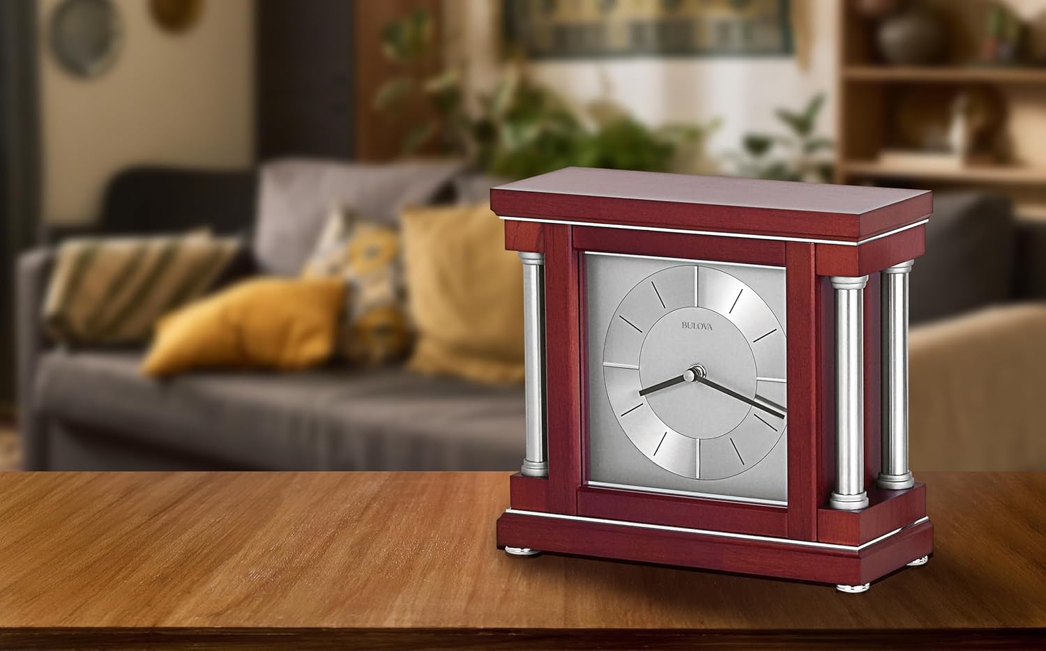 Bulova B7651 Ambiance Mantel Clock