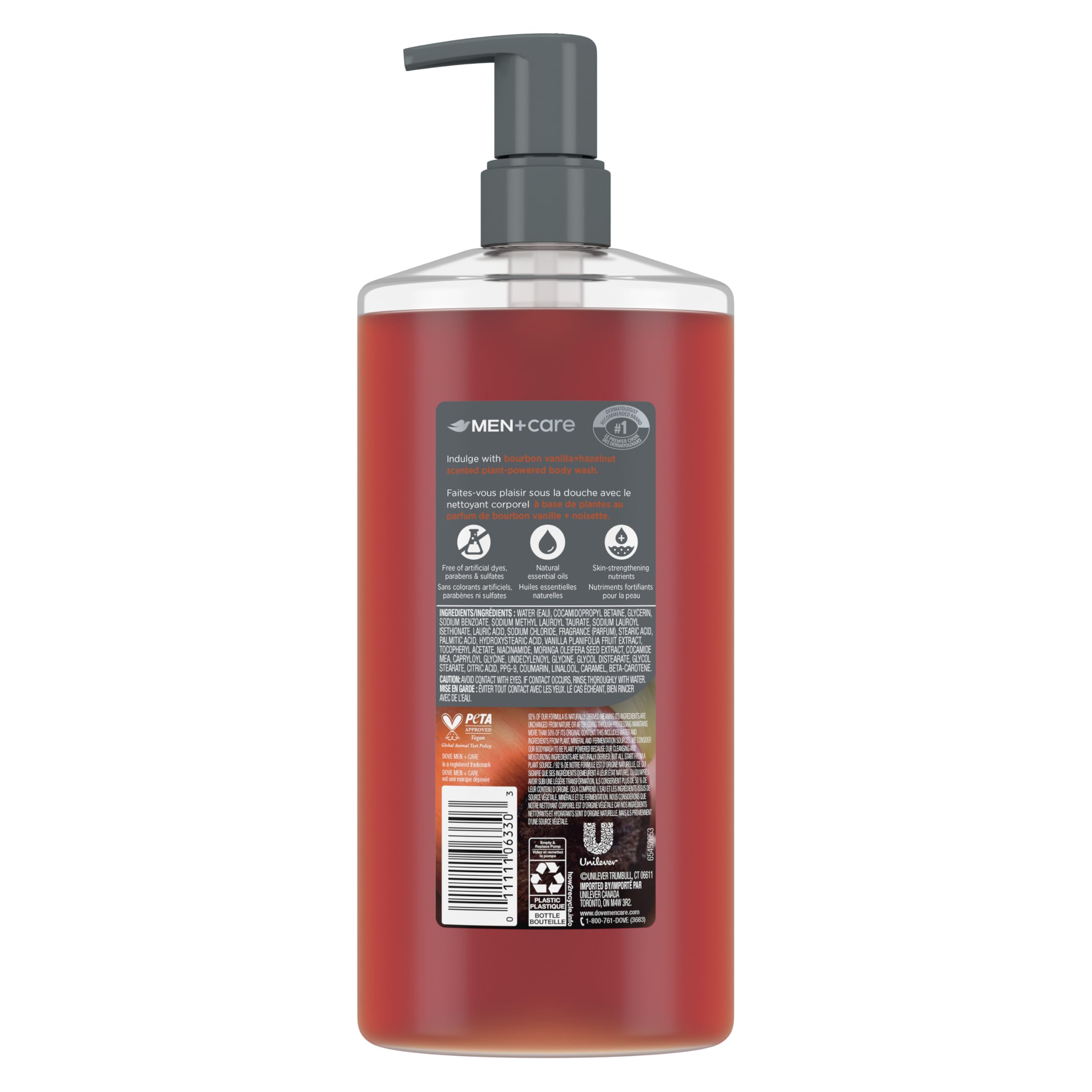 Dove Men Bourbon Vanilla Body Wash - 26oz -4 Dove Men Bourbon Vanilla Body Wash - 26oz -4