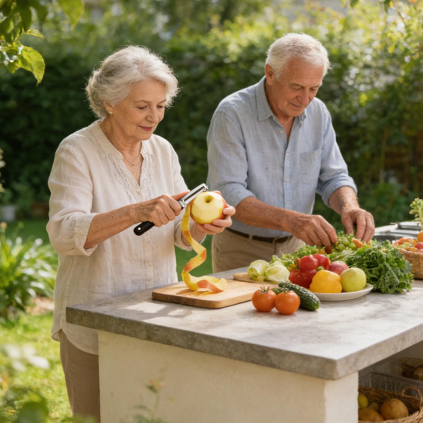 Éplucheurs Pour Cuisine Poignée Antidérapante Antirouille Épluchage