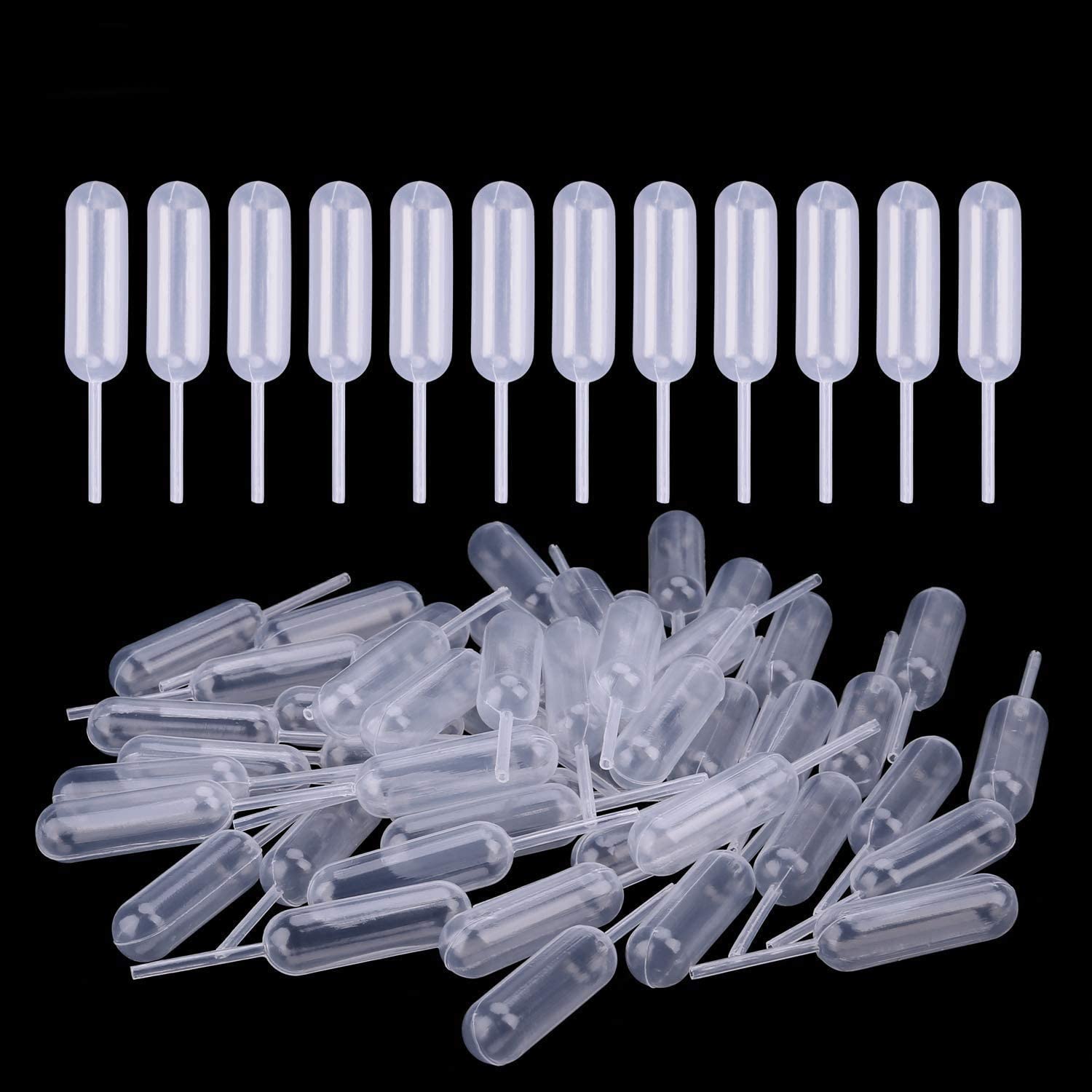 350pcs 4ml Mini Squeeze Transfer Cupcakes Pipettes-Disposable Plastic Droppers for Cupcake,Dessert,Strawberries and Chocolate