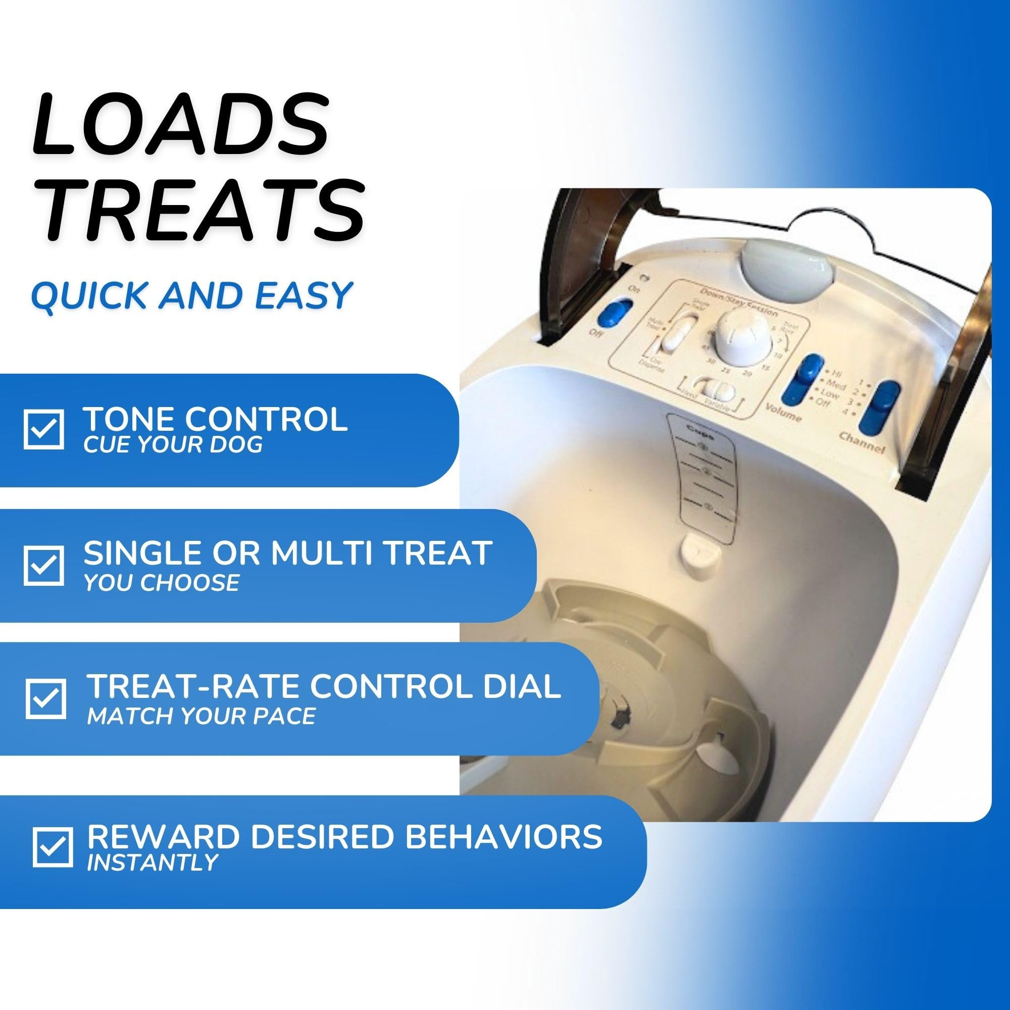 Treat And Train Remote Treat Dispensing Dog Training System