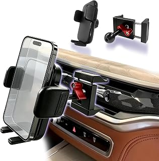 EUEKY BM W Phone Holder for 2025-2026 BM W X5 / X6 /X7 / X3 Compatible Smartphones-【Easy Install &No Interior Damage】- Not Block Airflow Design for BM W x5 Accessories