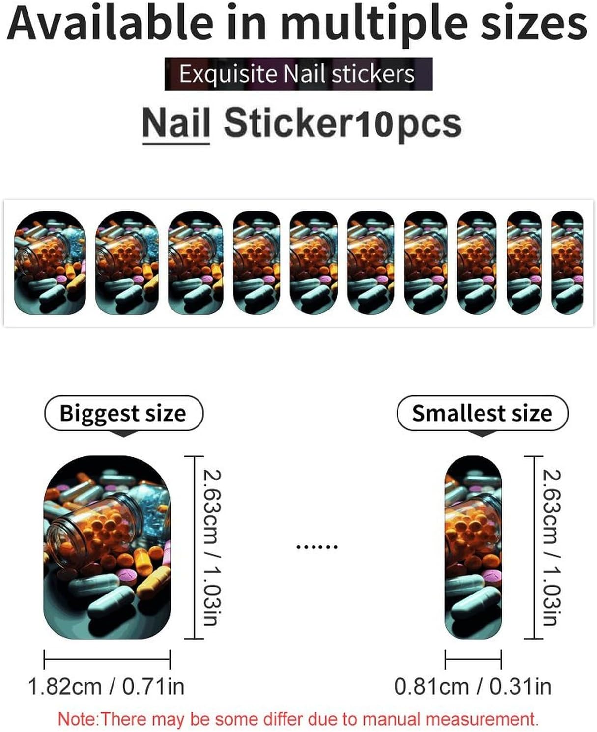Nail Strips Bundle Full Wrap Long Lasting Nail Polish Strips Easy Application and Removal Salon Quality Self Adhesive Art Stickers for Women Gifts