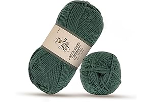 Yarn Bee Sensational Soft and Sleek Chunky Yarn for Crocheting & Knitting