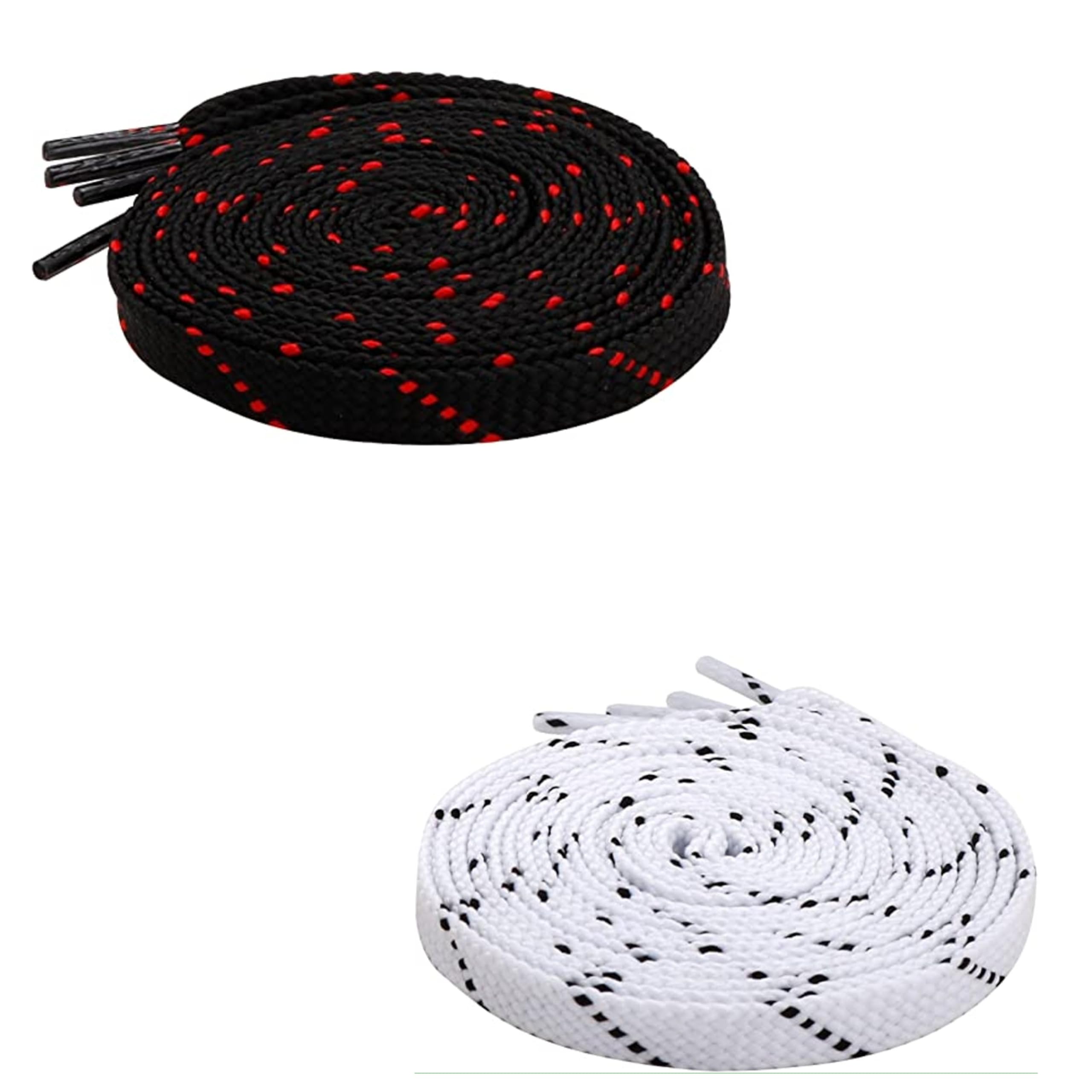 GRAH SANGRAH® (2 Pair (1 Pair Per Single Color) Flat Shoelaces for Athletic Casual, Running, Sports Shoes Double Color Twill (120 CM, Black Red-White Black) (B0BLZ44P9M) Amazon Price History, Amazon Price Tracker