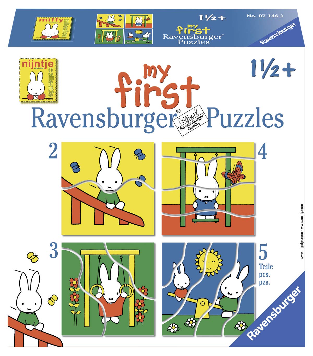 miffy 4きょうだいです！ miffy 4きょうだいです！ 磁ケシ（ミッフィー）※ランダムのため