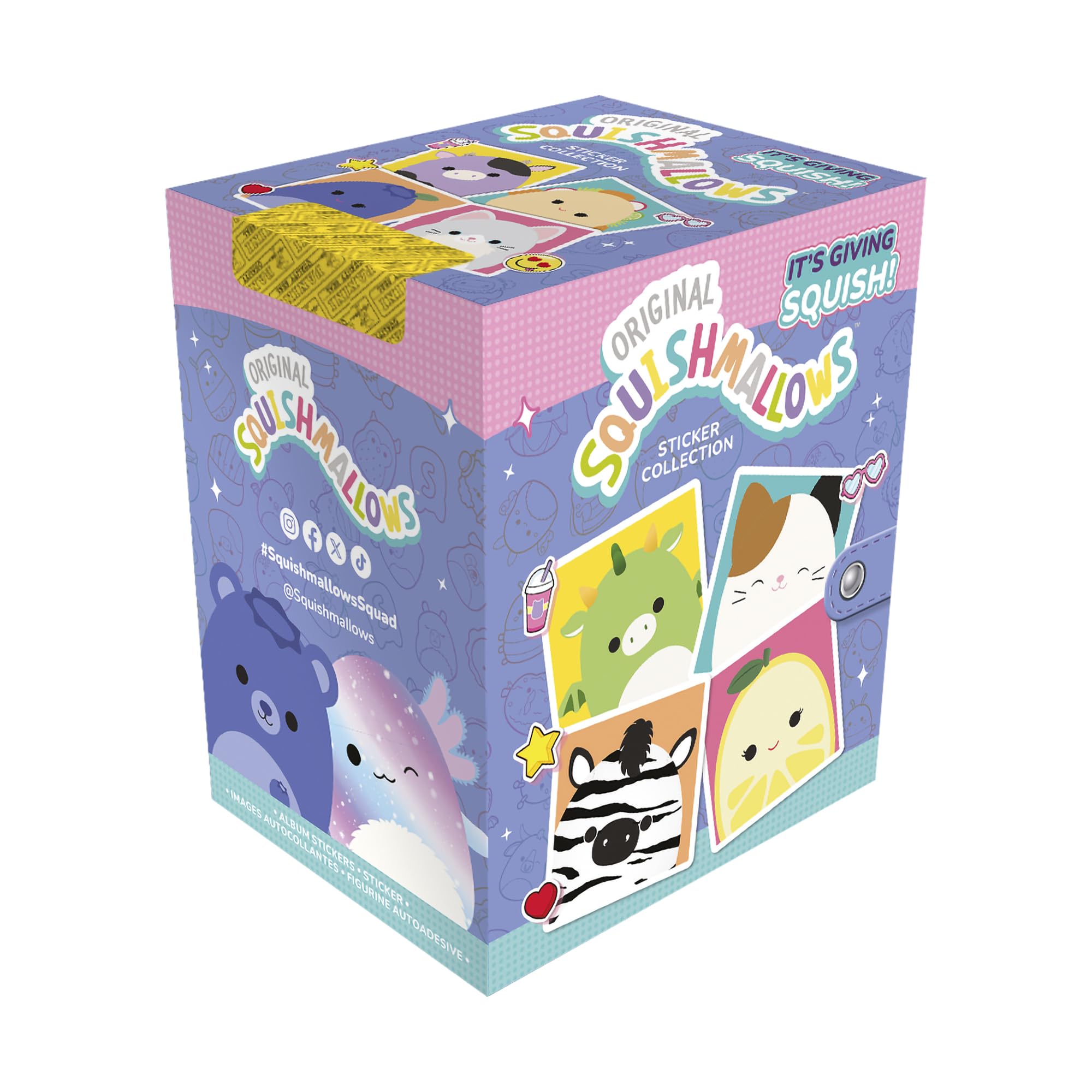 Squishmallows It’s Giving Squish Sticker Collection - x36 Packs