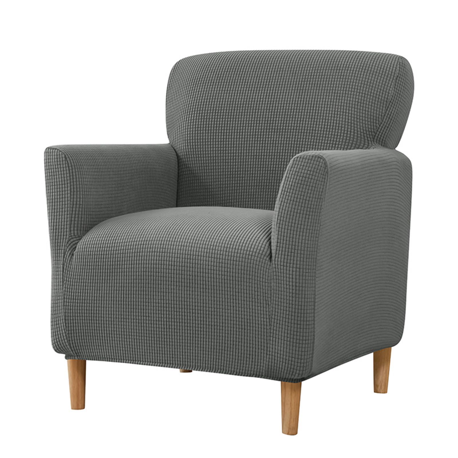 Beimus Single Chair Sleeve Elegant Corn Fleece Chair Slipcover Providing a Warm and Inviting Home Interiors Decoration Couch Protector