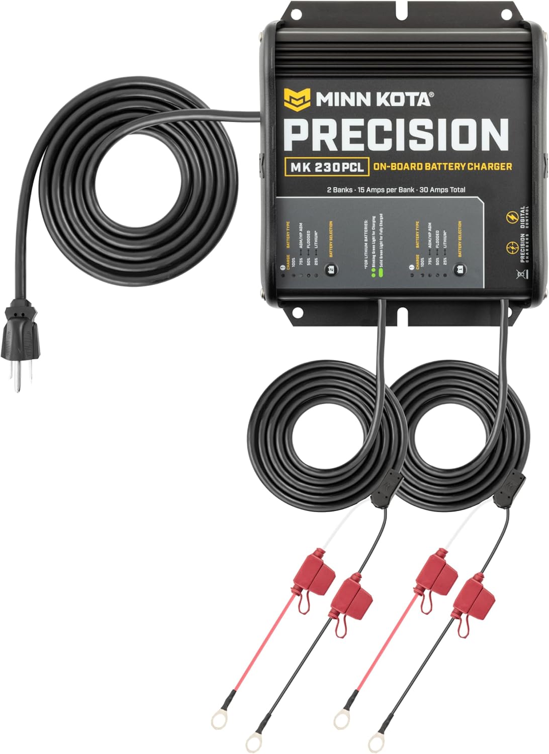 Precision Charger MK 230 PCL - 2 Bank x 15 Amp