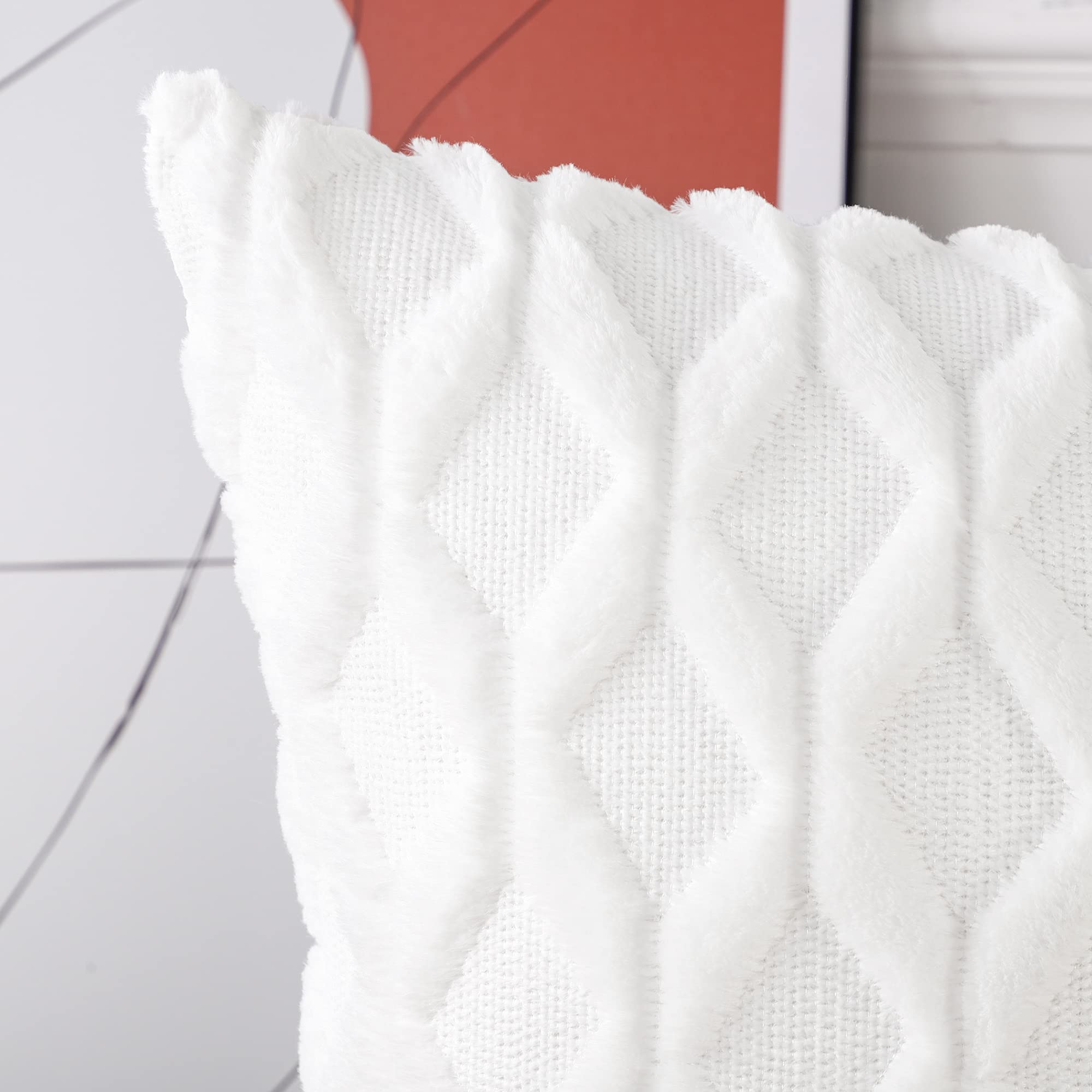 2 Federe In Velluto Lana Corta - 40x60 Cm - Tortora Chiaro Per Divano E Letto - Foto 4