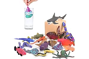 Color Changing Floating Sea Creatures