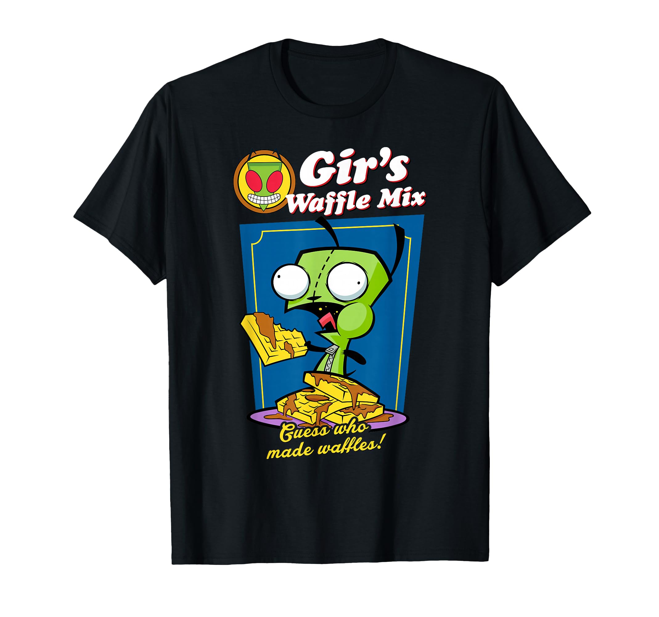 Invader Zim: Gir's Waffle Mix Graphic T-Shirt T-Shirt