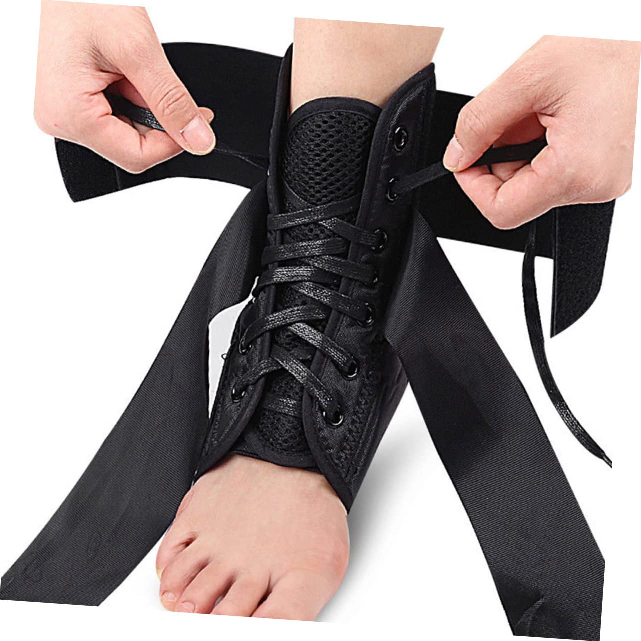 KOMBIUDA Ankle Brace Alternative Elastic Ankle Sleeve Ankle Support for Sports Running