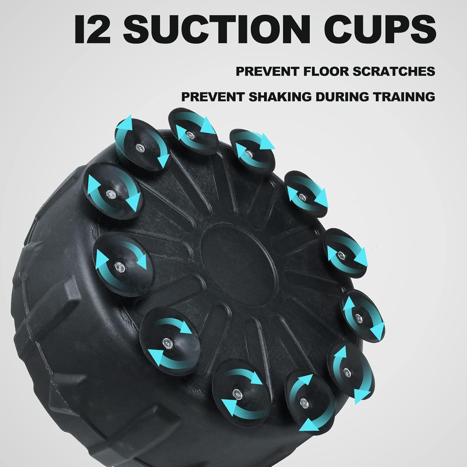 INNOLIFE Boxing Spinning Bar Punching Bags MMA Training, Home Gym Workout Equipment, Punching Bag with 2 Speed Ball for Adults and Youth - Image 3